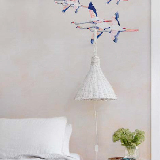 Panoramic wall mural "Flamingo Rose" (price per panel)Maison Lévy- Cachette