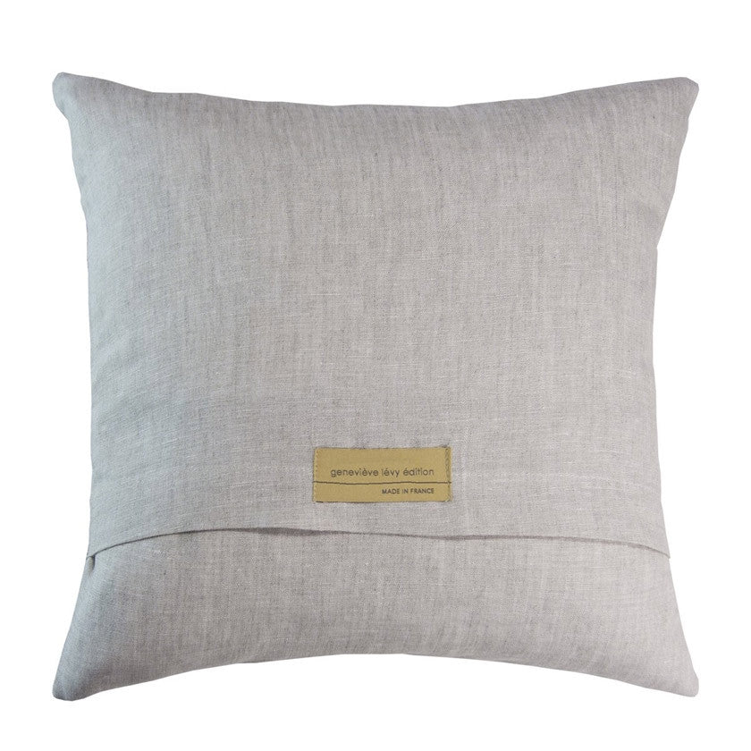 Emeraude linen cushion cover square (2 sizes - inner available too)Maison Lévy- Cachette