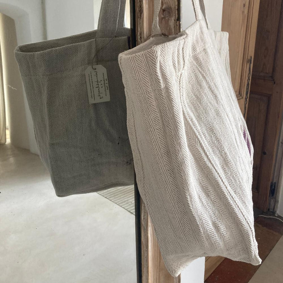 Large linen and cotton 