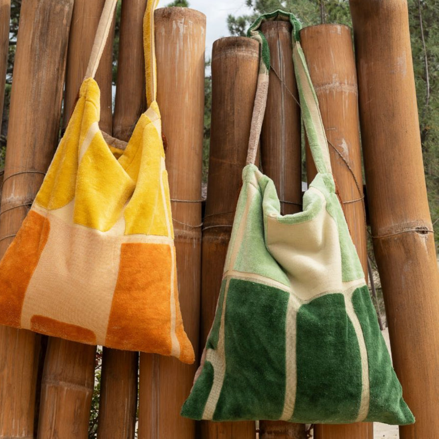 Towelling summer bag 45cm (2 options)