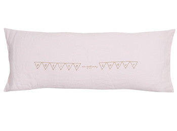 "petite soeur" linen cushion (white or pink)bed and philosophy- Cachette