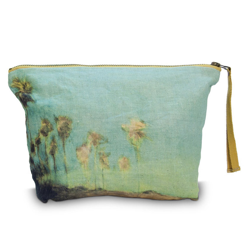 El Palmar linen washbag 30x18cmMaison Lévy- Cachette