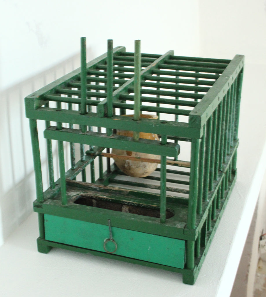 Vintage provencal hunter's bird cageVirages- Cachette