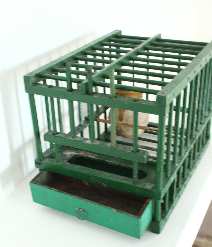 Vintage provencal hunter's bird cageVirages- Cachette