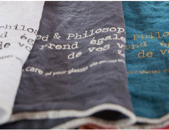 Linen tea towel (choice of 10 colours)bed and philosophy- Cachette