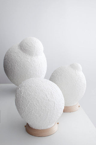Sculptural light "soap bubble" (request pricing)papier a etre- Cachette