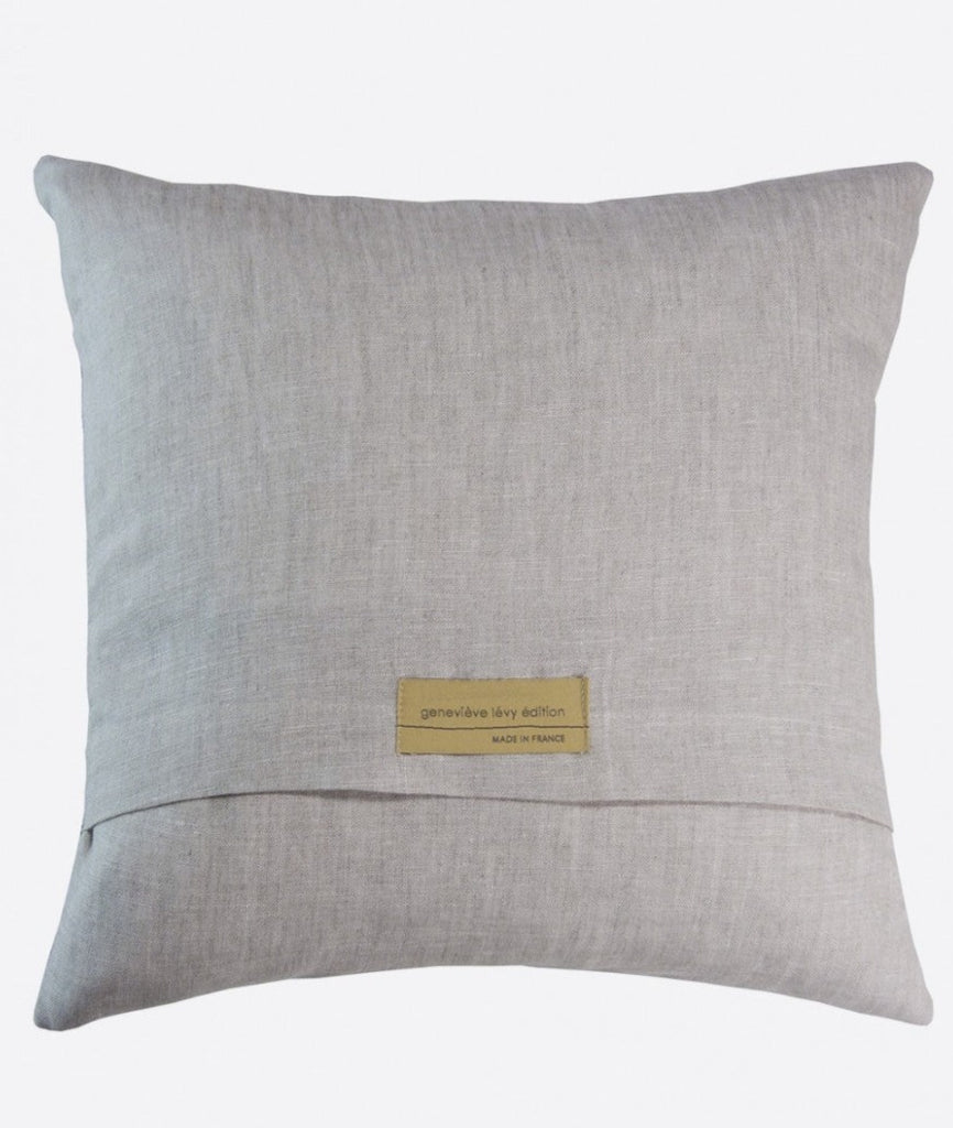 Pétales linen cushion cover square (2 sizes, inner available too)Maison Lévy- Cachette