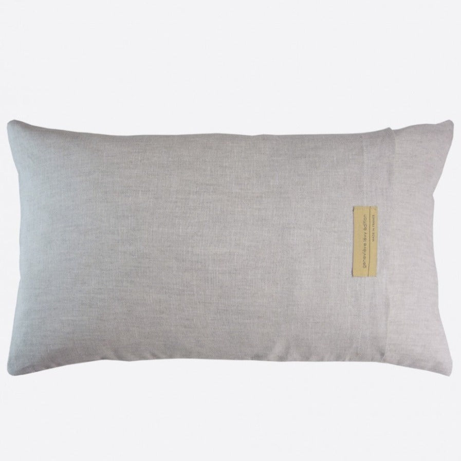 Pétales linen cushion cover 50x30cm (inner available too)Maison Lévy- Cachette