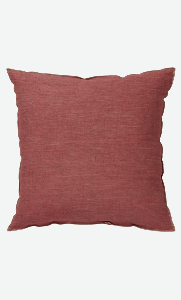 Pink cushion cover in pure linen  (various sizes, inner available too)Maison Lévy- Cachette