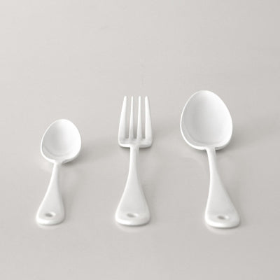 white enamel cutleryVariopinte- Cachette