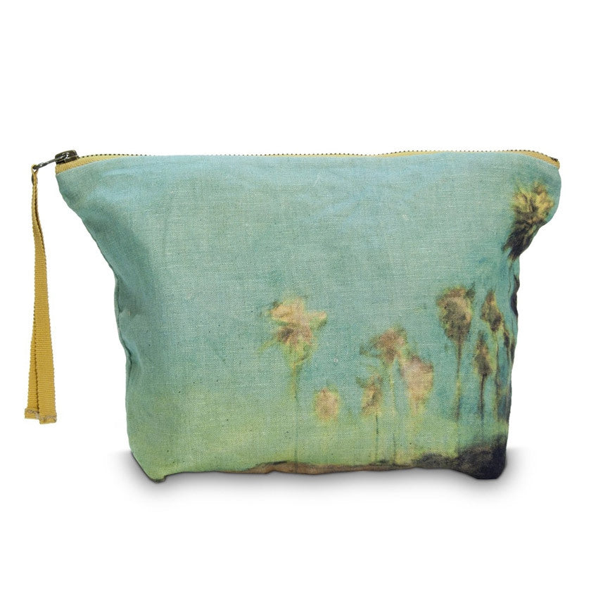 El Palmar linen washbag 30x18cmMaison Lévy- Cachette